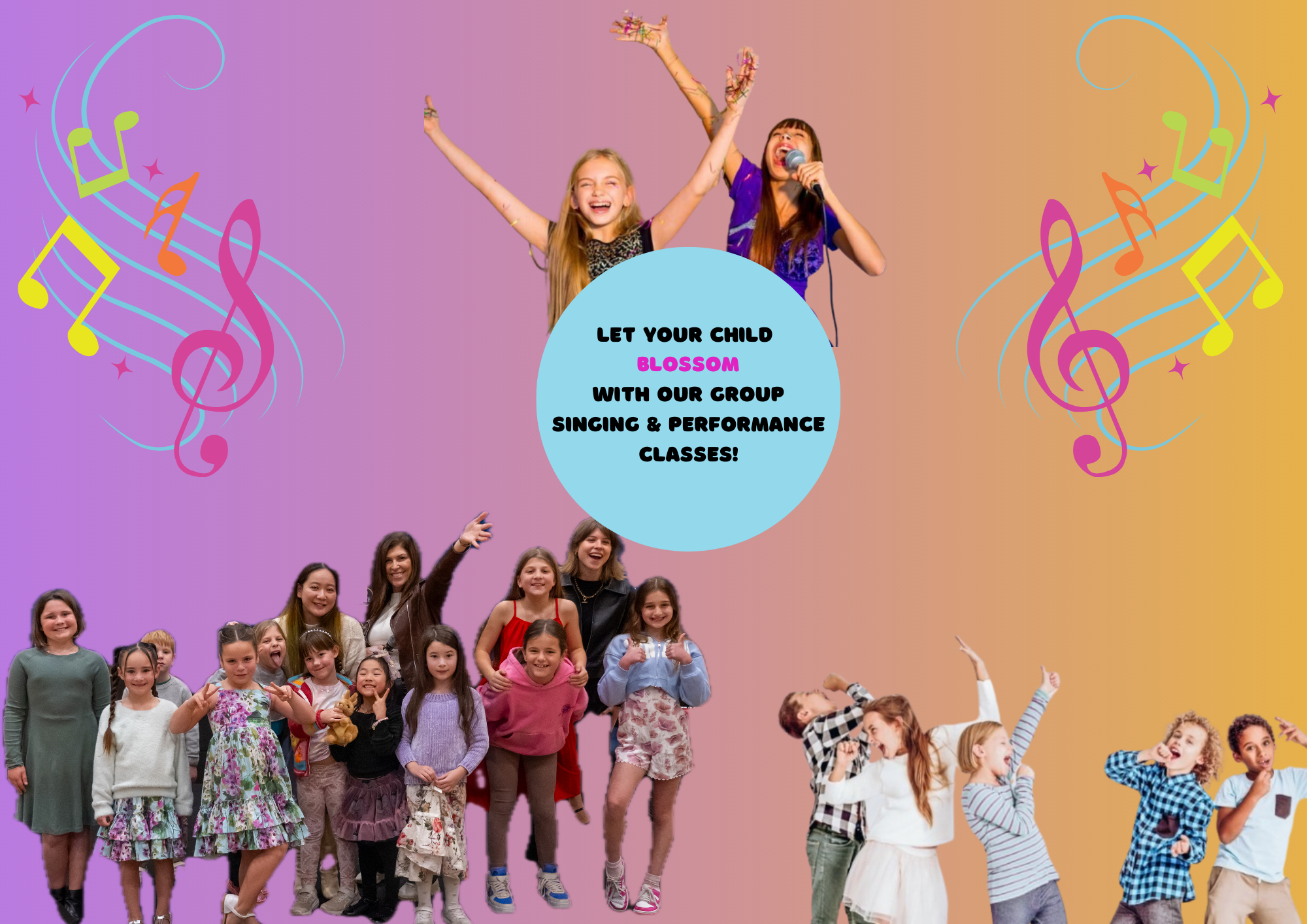 Kids Group Singing Lessons